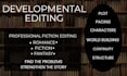developmental edit your romance, dark romance or fantasy novel