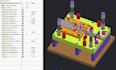 design stamping die sheet metal tool with animation