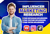 do instagram influencer research and lead generation