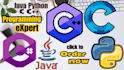do c python java cpp language programming projects