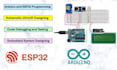 do your arduino and esp32 programming