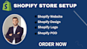 design shopify ecommerce dropshipping website
