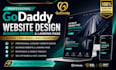 professional godaddy website business website and landing page