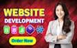 create custom and responsive website using html, css and javascript