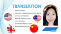 professional translate english, chinese and malay in 3 hours