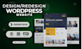 create business and ecommerce wordpress website