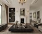 render 3d interior, interior design, house, restaurant