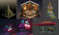 create 3d models, for games, animation, printing, vfx