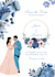 design a beautiful wedding invitation and save the date card