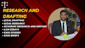 do legal research and drafting