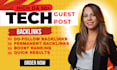 do tech guest post on high da guest post tech blogs with dofollow backlinks