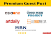 do guest post on good men project art daily and azbig media
