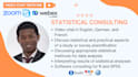 advise you on statistical data analysis in a video chat