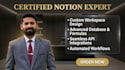 notion expert , notion template , notion workflow , notion