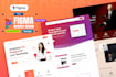 do figma website design, figma landing page ui ux design