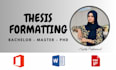 proofread and format your thesis, dissertation