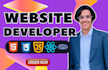 do website development, frontend development, js PHP HTML CSS react development