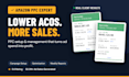 manage and optimize your amazon PPC ads to lower acos and boost sales