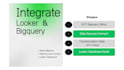 integrate data sources with looker, bigquery