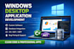 develop professional windows desktop applications