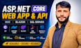 build secure asp net core web API, mvc and blazor app