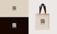 design square kufic calligraphy arabic logo