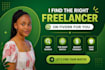 help you find the right person to handle your work on fiverr