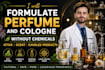 formulate perfume and cologne without chemicals, attar, scent, candles products