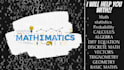 teach math, calculus, algebra, statistics, probability, z and t tests, variance