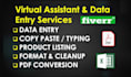 do accurate data entry, excel data entry, typing work and PDF to excel