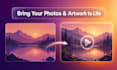 convert your painting or image into cinemagraph