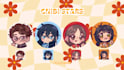 draw you a chibi stars icon, a cute profile picture