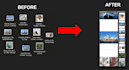 combine your images into a single PDF file