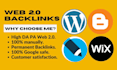 do high quality web 2 0 backlinks manually