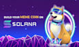 create solana meme coin, solana spl token presale defi dapp launchpad
