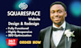 do squarespace website design, squarespace website redesign, squarespace website
