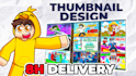 draw minecraft thumbnail for you