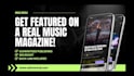 put you on the front cover of a real music magazine