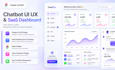 design ai chatbot and saas dashboard UI UX in figma