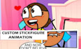 create high quality stickman, stick figure animation video