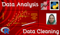 do statistical data analysis, data cleaning using r studio, spss, minitab, excel