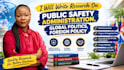 write research on public safety administration, global politics, foreign policy