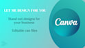 create any design using canva