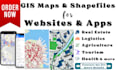 create gis maps, digitizing, georeferencing in qgis and arcgis pro