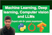 do machine learning, computer vision, ai chatbot projects