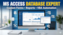 build a school management system in microsoft access