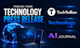 publish your tech and ai press release on major media outlets technology pr