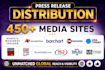write press release and do top press release distribution