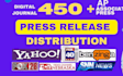 write press release and do top press release distribution