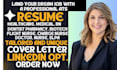 write healthcare, medical, doctor, nurse, rn, dentist pharmacy, biotech resume